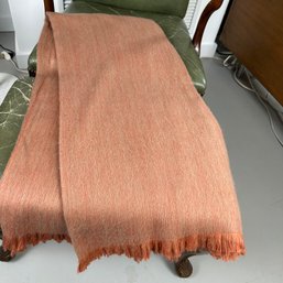 Downtown Alpaca Blend Throw, New And Unused