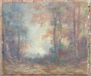 Oil On Canvas, Landscape, Signed WSE 1925