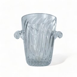 Orrefors Style Crystal Ice Bucket