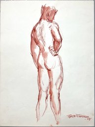 Robert Freiman Standing Male Nude