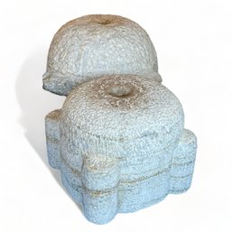 Extremely Heavy, Carved Stone Scupltures