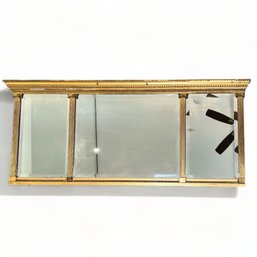 Neoclassical Style Victorian Mirror In Gilt