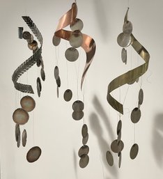 Mid Century Metal Art Hanging Mobiles