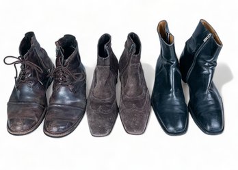 Men's Designer Boots Bally, Patrick Cox, Sizes 41, 9, 8 1/2