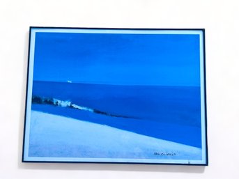 Ocean Painting Print Signed, Noel Richards