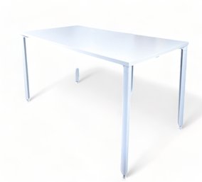 Contemporary White Conference Table