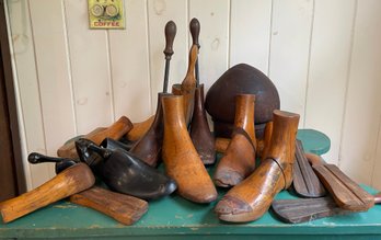 Assorted Antique English R. Gillman Hunting Boot And Shoe Maker Forms