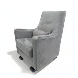 Monte Design, Luca Glider Lounge Chair Ultrasuede Rocking Chair