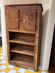 French Country FarmHouse Cupboard Cabinet Dated 1856