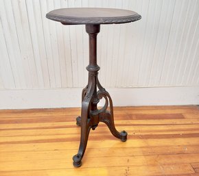 Victorian Carved Mahogany Side Table