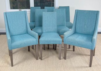 Crate And Barrel, Lee Industries Set Of 8 Dining Chairs