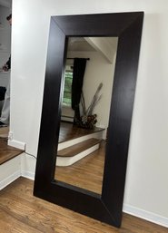 Black Frame Free Standing Wall Mirror