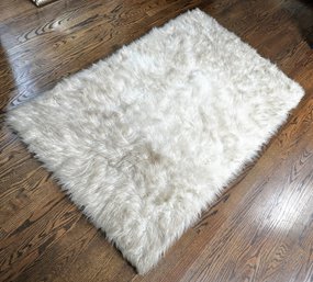 Faux Shearling Area Rug