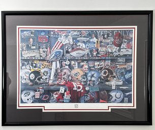 NFL Limited Edition Print, Signed And Numbered 26 / 1994