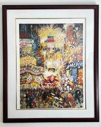Kamil Kubik, Limited Edition Print, Signed And Numbered, New Years Eve, NYC 2000