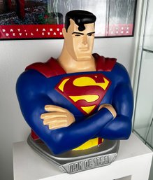 Large Superman Bust Warner Bros Circa 1997