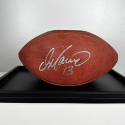 #13 Dan Marino, Autographed Football In Case
