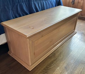 Pine Chest With Cedar Interior In Light Stain