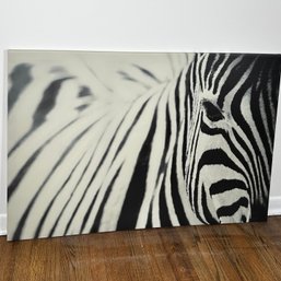 Zebra Photographic Print On Canvas