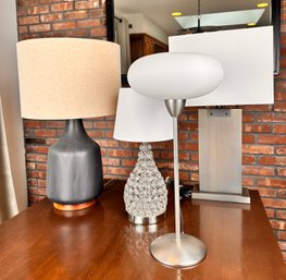Four Assorted Good Quality Table Lamps