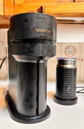 Nespresso Coffee Maker And Milk Warmer, Frother
