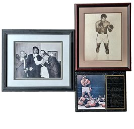 Muhammad Alia, AKA Cassius Clay, Three Photographs