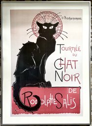 Tournee Du Chat Noir Framed Print