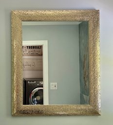 Textured Gilt Frame Wall Mirror