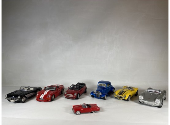 Selection Of Collectable Model Cars By Maisto Including Porsche Spyder