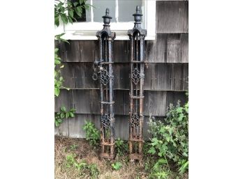 Wrought Iron Gate Posts