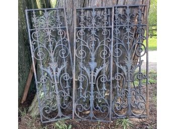 Tall Wrought Iron Grates