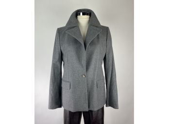 Kors By Michael Kors Softest Of Soft Grey Wool Jacket Or Blazer