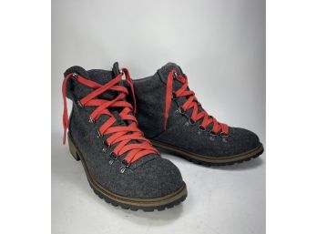 Grey Wool Hiking Boots By Fergalicious - New, Unworn Size 8.5