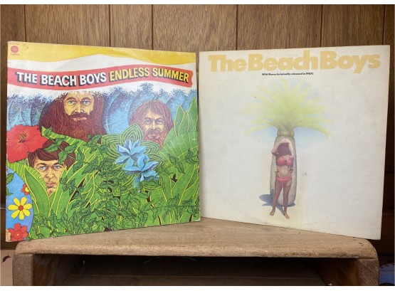 Lot Of Two Vintage Beach Boys Records - Endless Summer And The Beach Boys