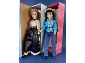Two Vintage Bell Systems Telephone 'bell Doll' Dolls - Telephone Pioneers Of America
