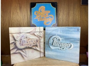 Lot Of 3 Records - 2 Chicago LP's, And One The Chicago Transit Authority