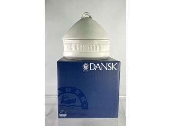 Dansk Ceramic Cassoulet Cook Dish With Lid, New In Box
