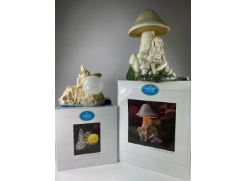 Two Solar Lights, Woodland Nymphs - New In Boxes By Summer Living