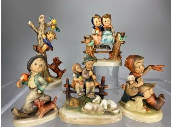 5 M.J. Hummel & Goebel Figurines
