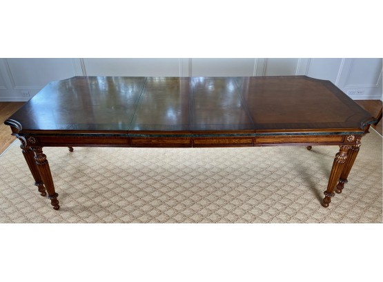 Eight Leg Neoclassical Style Dining Table