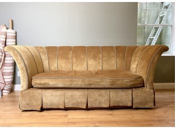 Bentley Churchill Gold Upholstered Sofa