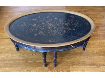 Pennsylvania House Chinosserie Oval Tray Table