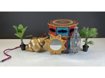 Lot Of Assorted Moroccan And Moroccan Style Items