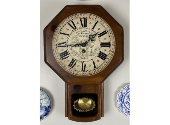 New England Clock Co., Wall Clock, Made In Germany