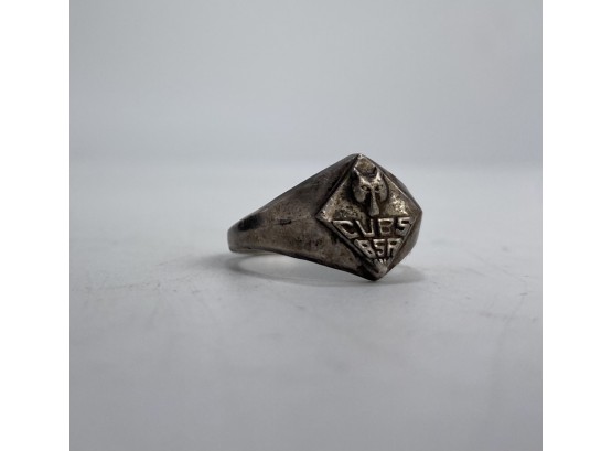 1970's Sterling Silver Cub Scout Ring