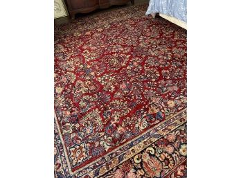 Large, Colorful, Beautiful Persian Room Size Wool Rug 10 X 14