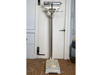 Antique Fairbanks Standing Medical Scale