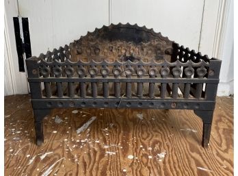 Antique Iron Log Holder For Fireplace - Phenomenal