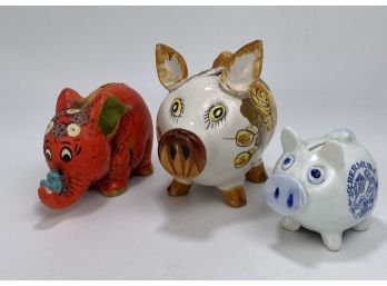 Animal Ceramic Coin Banks - Piggy Banks And Elephant Bank