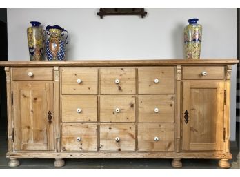 Long Storage Credenza Or Sideboard Table